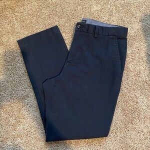 Banana Republic Aiden Chino Navy Pants Size 36 x 32